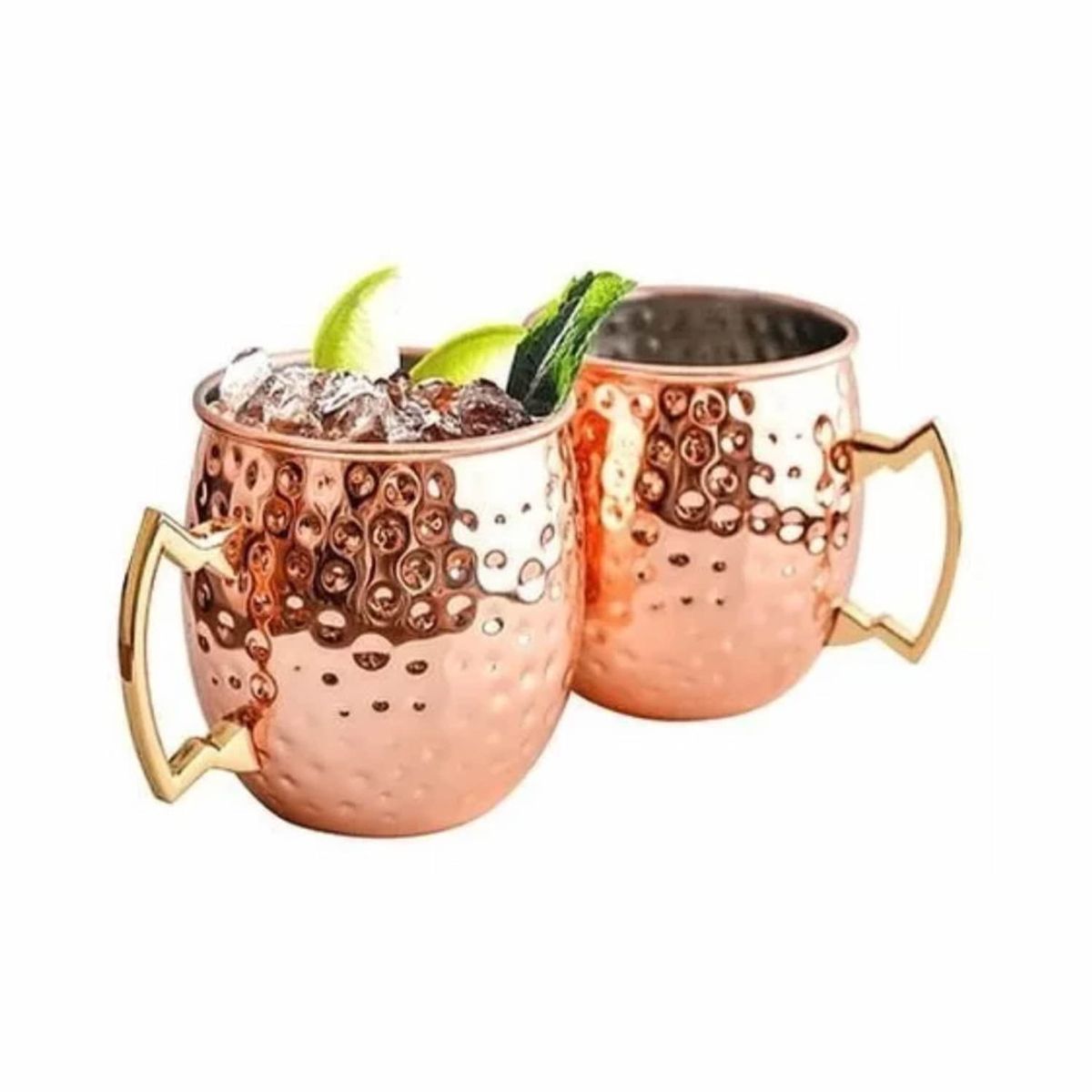IMPORTCLICK - Pack 2 MUG Cobre Vasos Tragos Moscow Mule 500 ML - Cobre