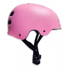 GENERICO - Casco Bicicleta Skate Roller Scooter Adultos Talla L Rosa