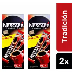 NESTLE - Cafe Nescafe Stick Sachet 192 Unidades de 1.8 Gr