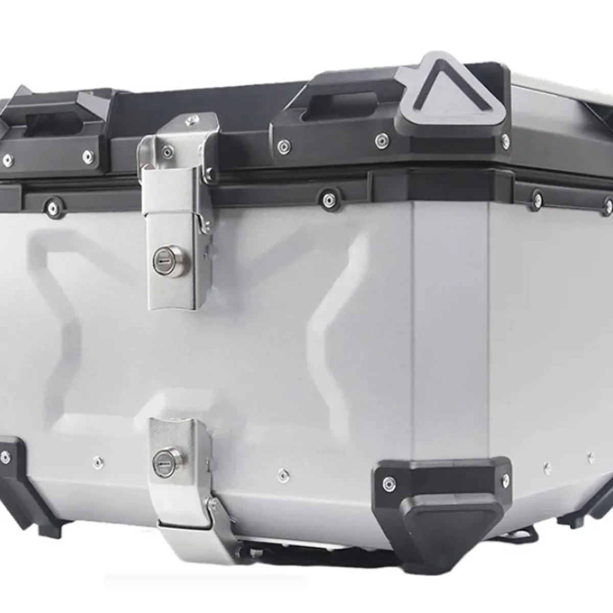 GENERICO - Top Case maleta moto 45 Litros gris