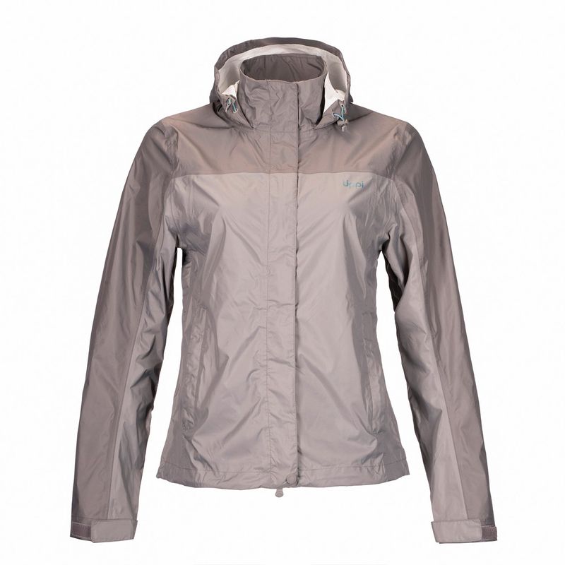 LIPPI - Chaqueta Mujer Abyss B-Dry Hoody Jacket Gris Medio Lippi
