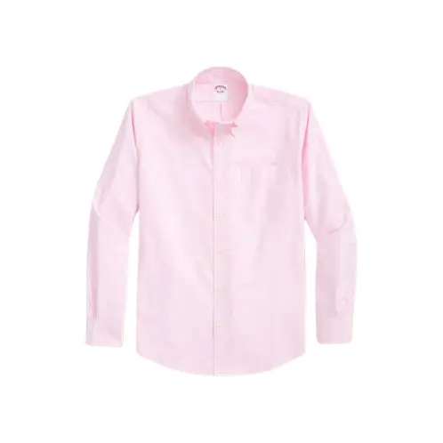 BROOKS BROTHERS - Camisa Original Polo Button-Down Striped Rosa