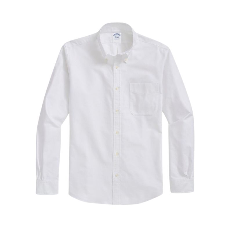 BROOKS BROTHERS - Camisa Original Polo Button-Down Oxford Blanco