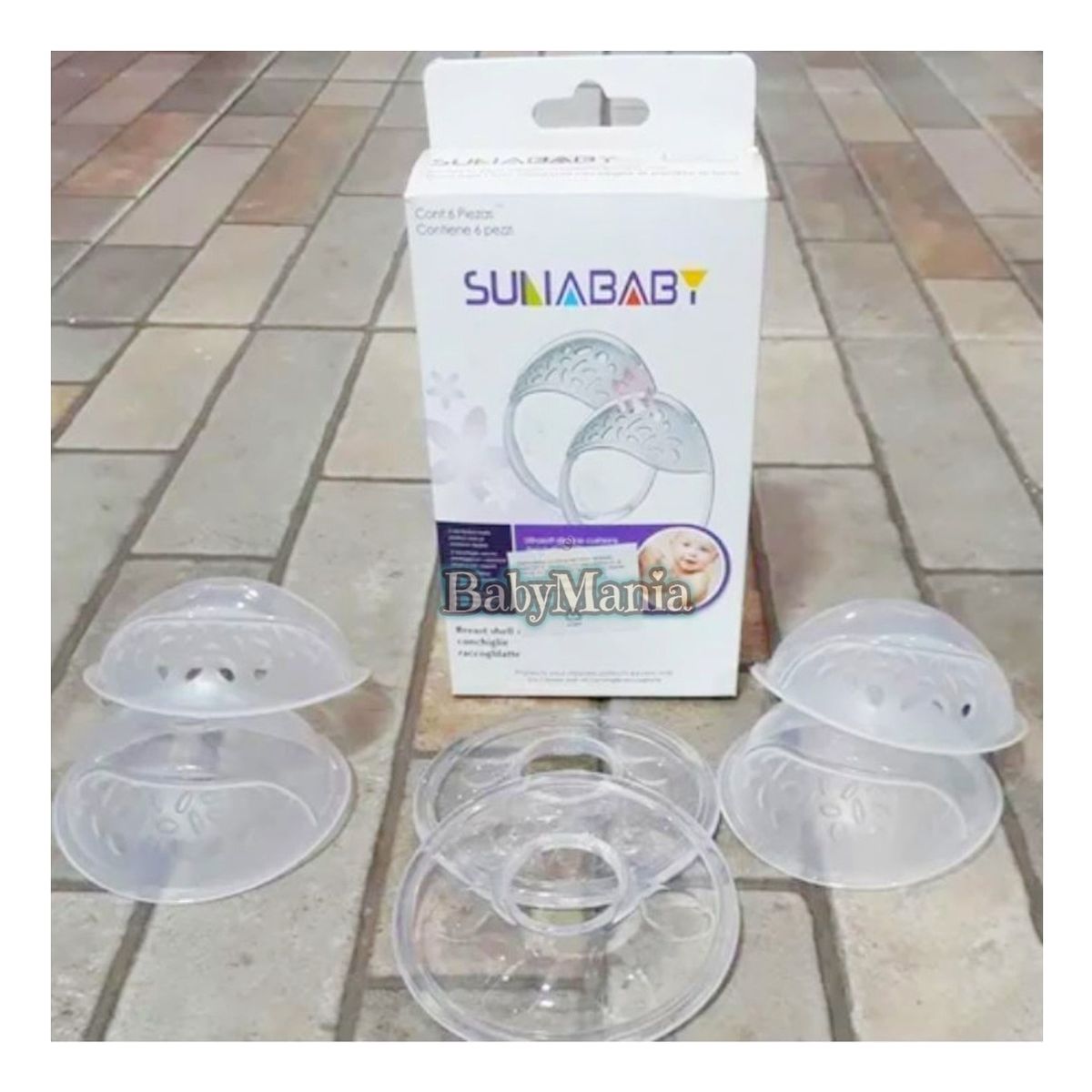 ONLY BABY - Amapolas + 30 Bolsitas Para Leche Materna + Par Pezoneras