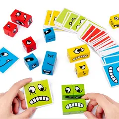 KUANGYE - Puzzle De Caras De Expresiones Faciales