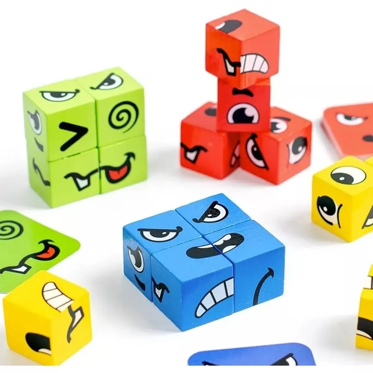 KUANGYE - Puzzle De Caras De Expresiones Faciales