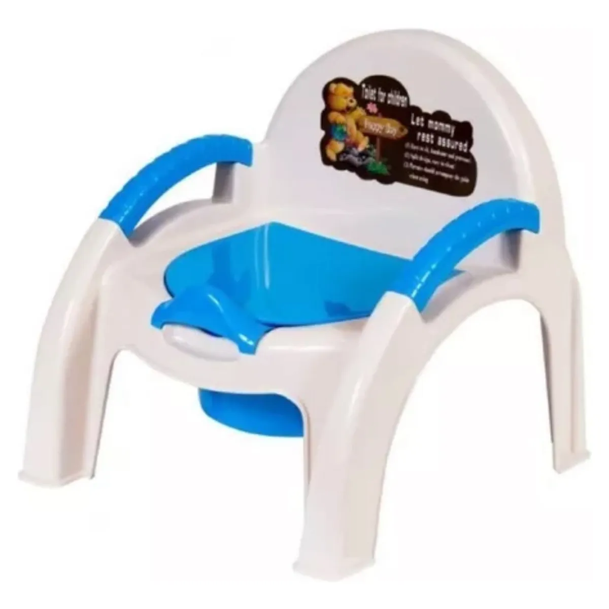 GENERICO - Pelela Bacinica Silla Portatil Infantil Con Espaldar De Niño