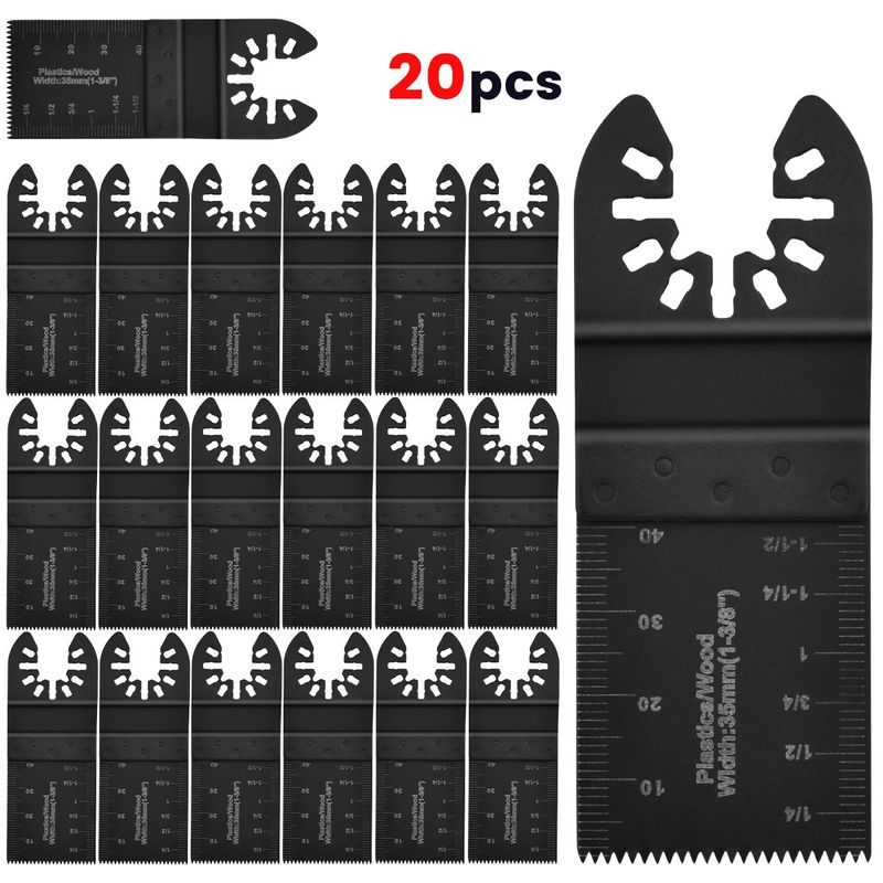 AIZO - 20 Hoja Oscilante Multifuncional Sierra Multiherramienta