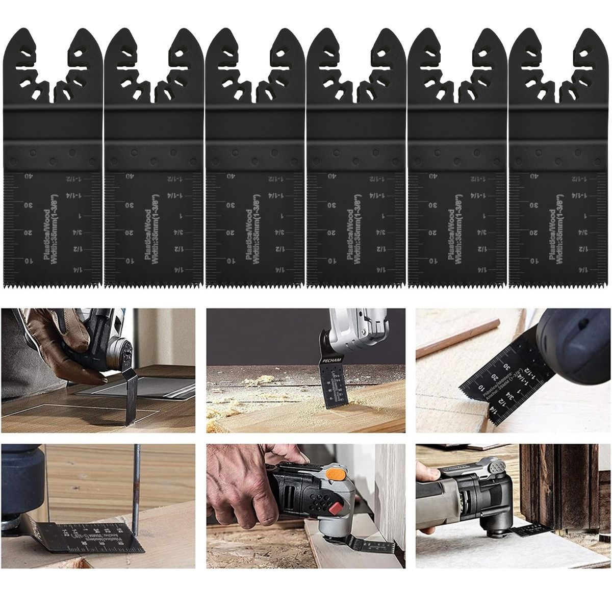 AIZO - 20 Hoja Oscilante Multifuncional Sierra Multiherramienta