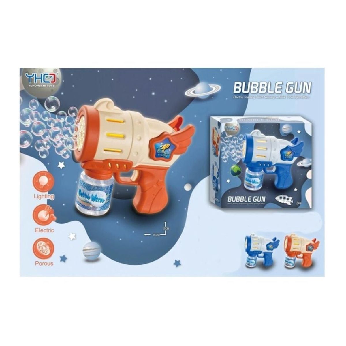 GENERICO - Lanzador De Burbujas Pistola Para Niños Juguete