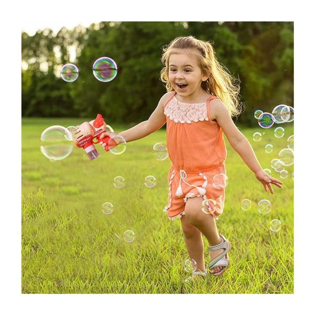 GENERICO - Lanzador De Burbujas Pistola Para Niños Juguete