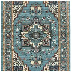 MROTTO - Alfombra Turca 150 x 245 cm Azul ALFODIA