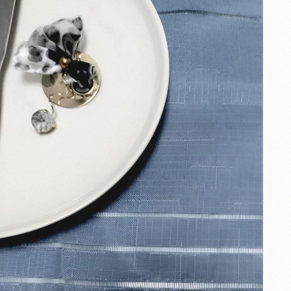 MROTTO - Mantel Azul Antimanchas 160x220 cm