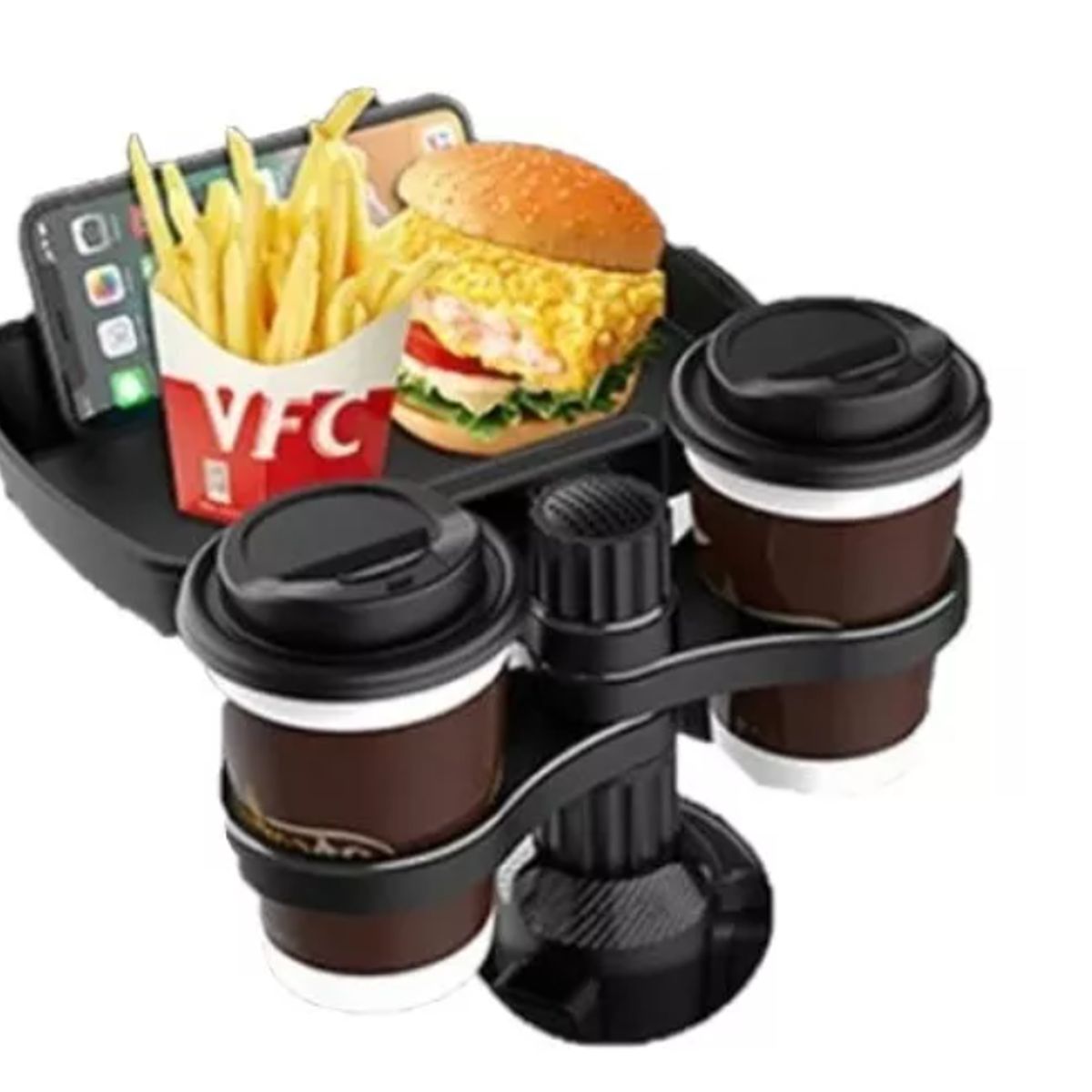 GENERICO - Mesa Bandeja Para Comida Y Porta Vasos Autos Suvs Camionetas