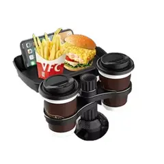 GENERICO - Mesa Bandeja Para Comida Y Porta Vasos Autos Suvs Camionetas