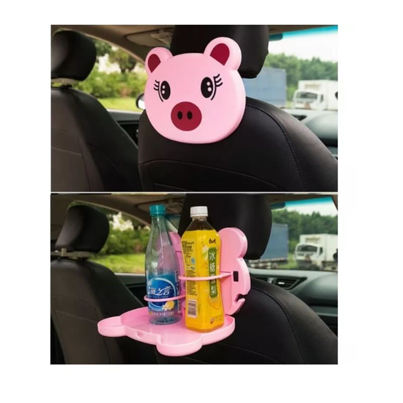 GENERICO - Mesa Bandeja De Comida Para Auto Con Porta Vasos Botellas
