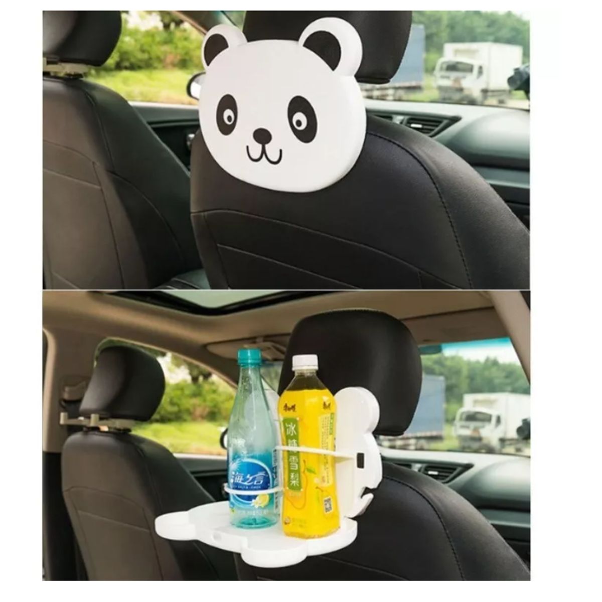 GENERICO - Mesa Bandeja De Comida Para Auto Con Porta Vasos Botellas