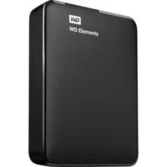 WESTERN DIGITAL - Disco Duro WD Externo Elements 2TB WDBU6Y0020BBK-WESN