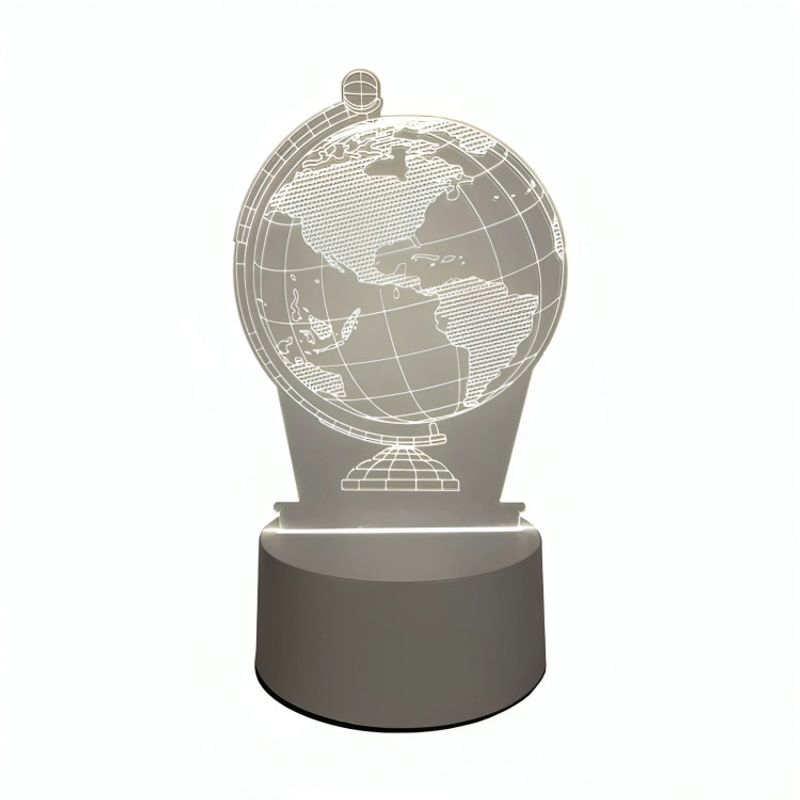 OEM - Lampara 3D USB Luz Globo
