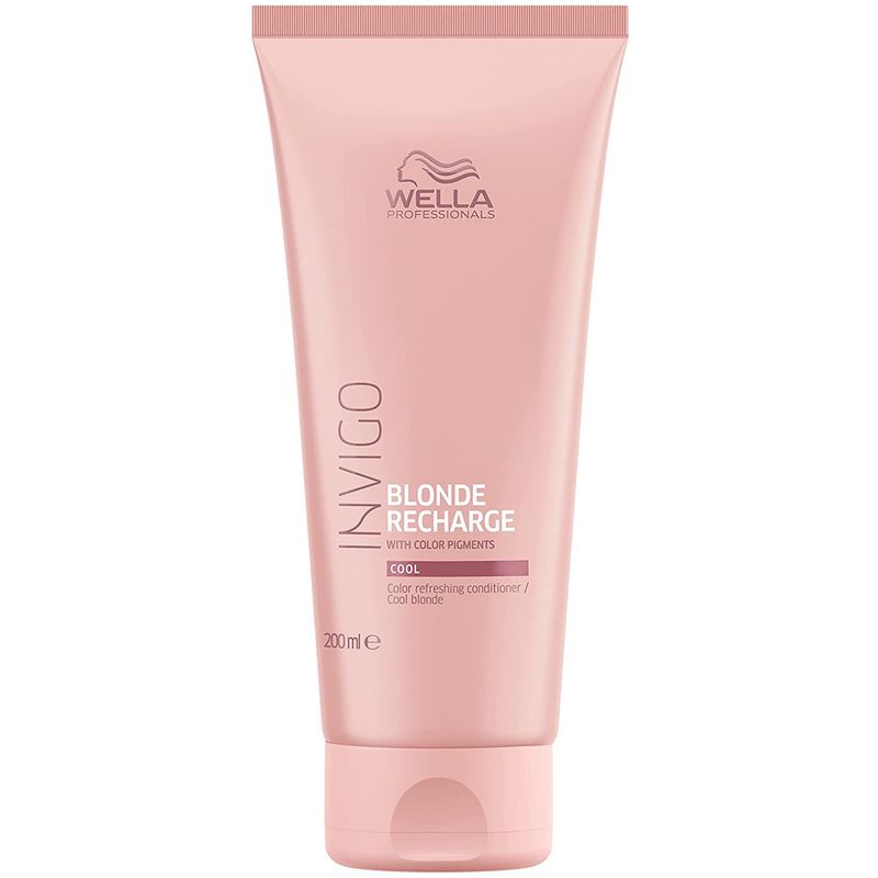 WELLA - Acondicionador Wella Invigo Cool Blond 200 Ml Especial Rubio