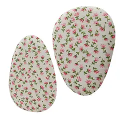 GENERICO - Cojin Almohada Para Talon Anatómico Diseño Flor Rosa.