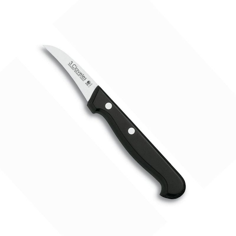 3 CLAVELES - Cuchillo mondador m/pom 6 cm