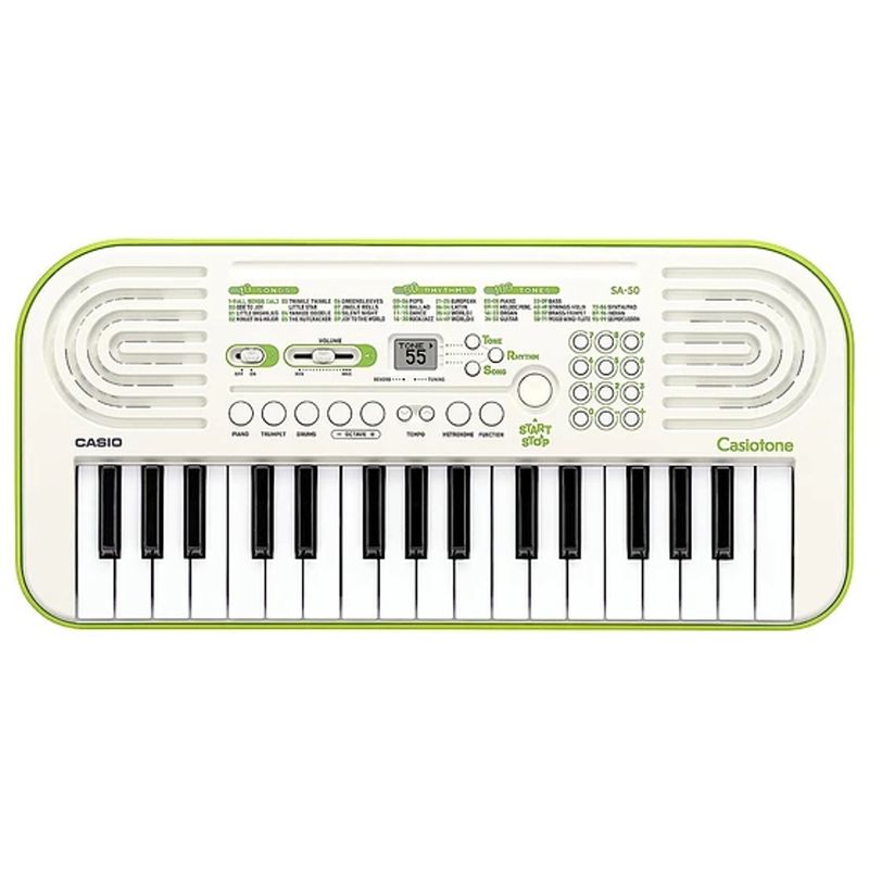 CASIO - Mini Teclado Digital 32 Teclas Blanco CASIO SA-50