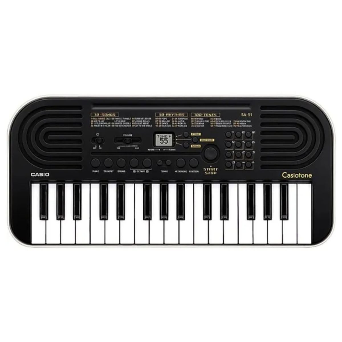 CASIO - Mini Teclado Digital 32 Teclas Negro CASIO SA-51