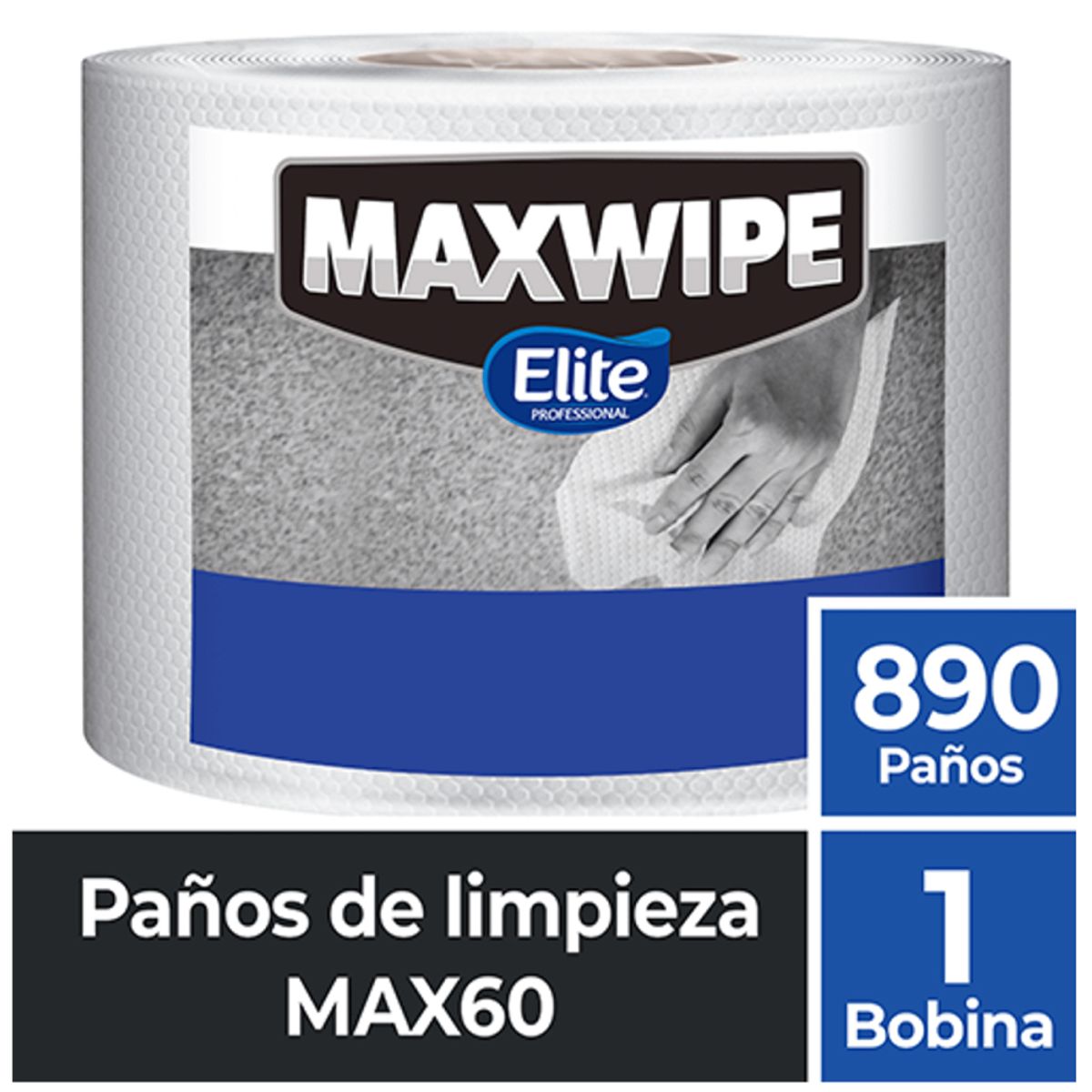 ELITE - Maxwipe Paños de Limpieza MAX60 890 unid