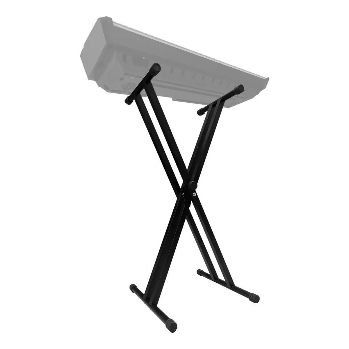 MUNDO MAGIA - Atril Simple Para Teclado Plegable Portatil Negro