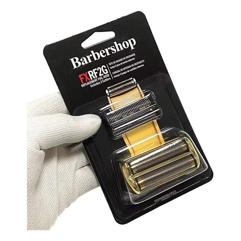 GENERICO - Repuesto Con Cabezal Maya Shaver FXRF2G Barbershop Dorado