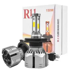 GENERICO - Kit Ampolleta LED H4 12000LM con ventilador