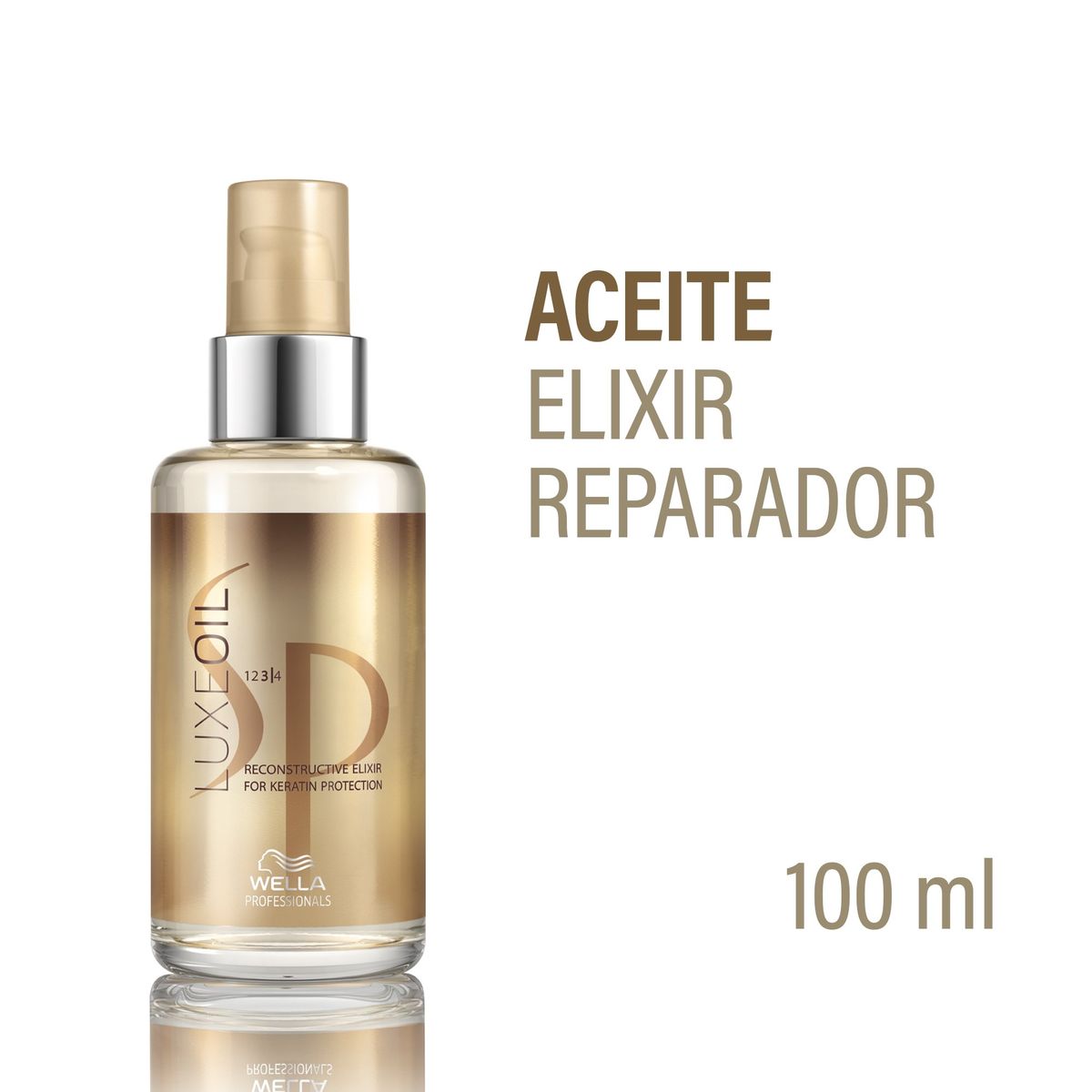 WELLA - Aceite Cabello Sp Luxe Oil Wella 100 Ml Protege Keratina.