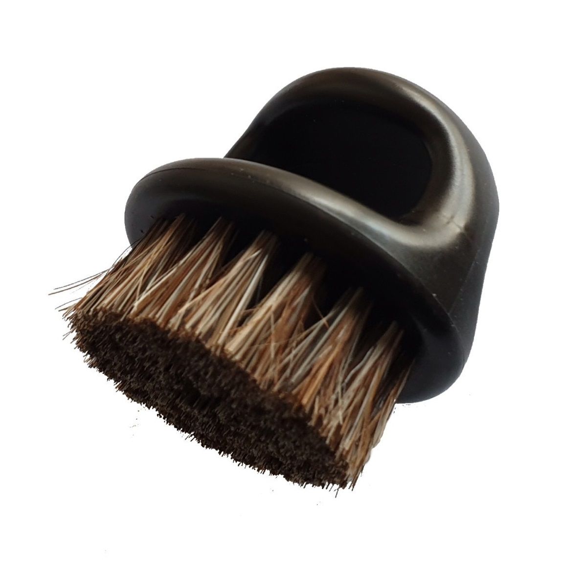 GENERICO - Cepillo con anillo para barba barbería