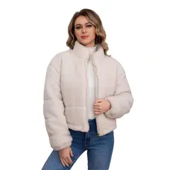 LIKE SHOP - Parka Corderito Mujer Premium Excelente Calidad Chaqueta 068
