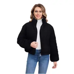 LIKE SHOP - Parka Corderito Mujer Premium Excelente Calidad Chaqueta 068