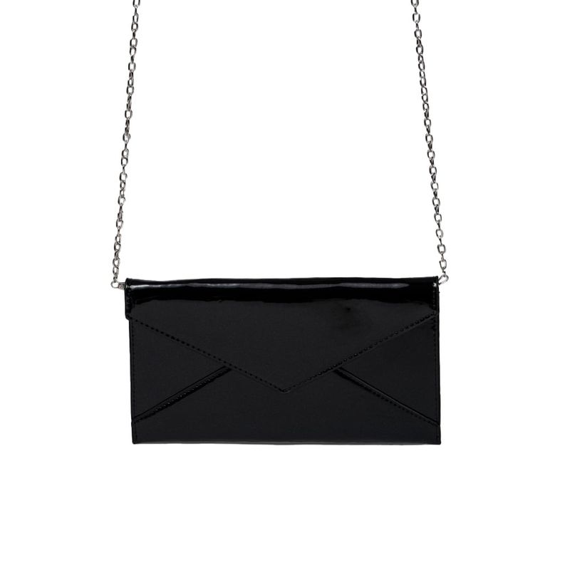 TODOPIEL - Cartera de fiesta Ecocuero Mujer Negro Todopiel