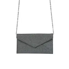TODOPIEL - Cartera de fiesta Ecocuero Mujer Plateado