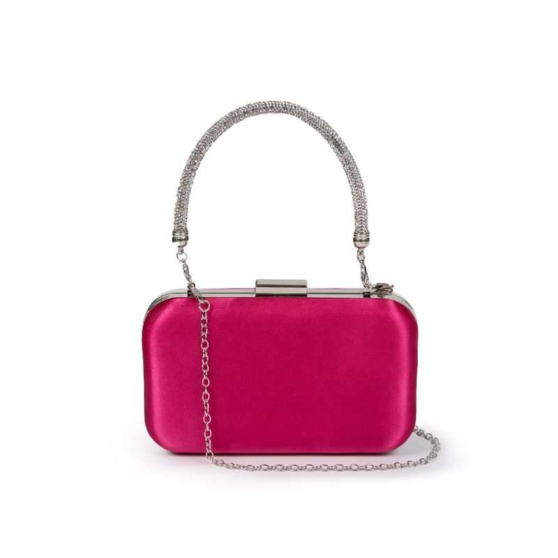 TODOPIEL - Cartera de fiesta Textil Mujer Rosado Todopiel