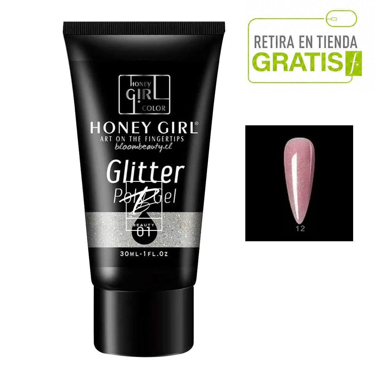 GENERICO - HONEY GIRL® Polygel Glitter 12