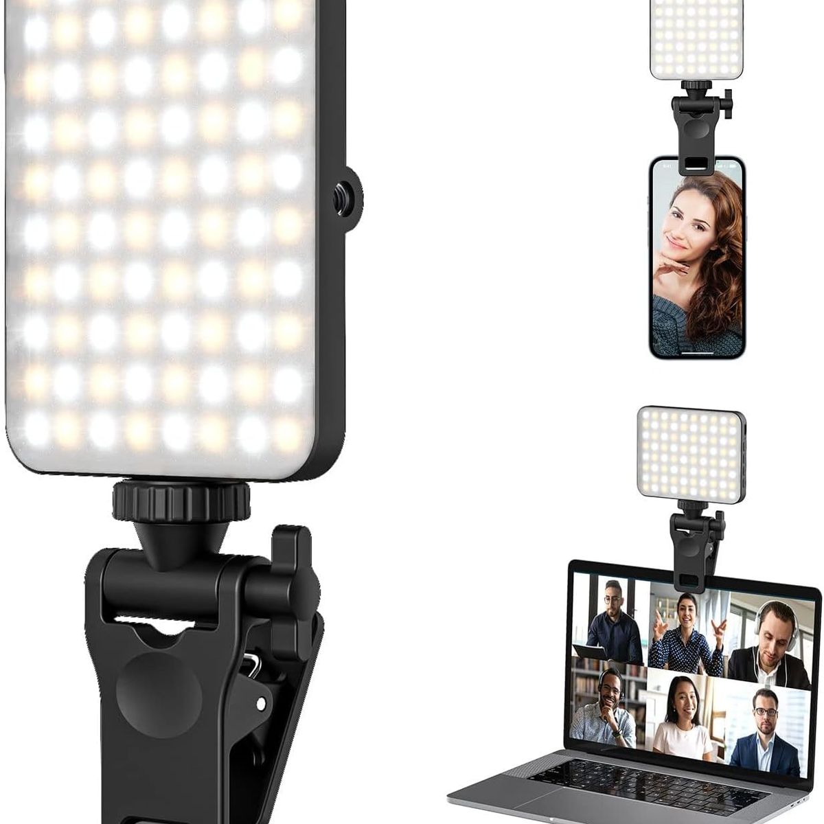GENERICO - Luz Led Selfie Adaptable Para iPhone Macbook Notebook
