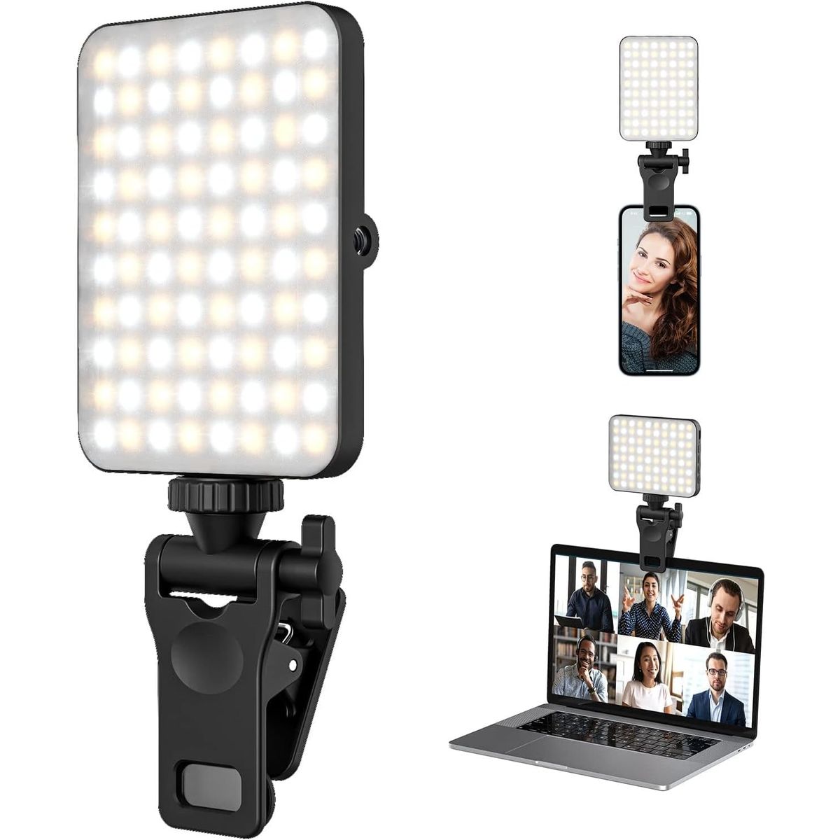 GENERICO - Luz Led Selfie Adaptable Para iPhone Macbook Notebook