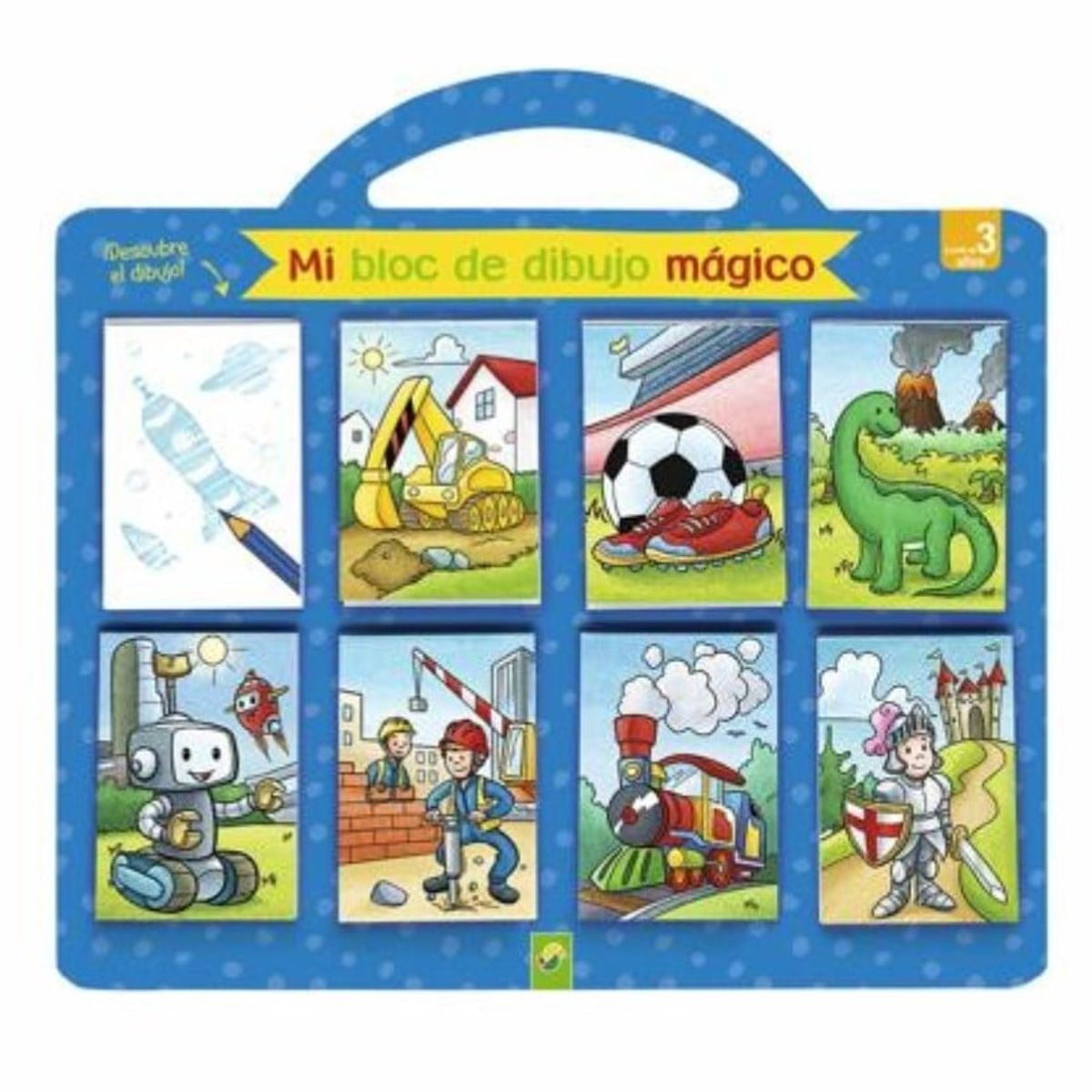 SCHWAGER & STEINLEIN - Mi bloc de dibujo mágico Máquinas