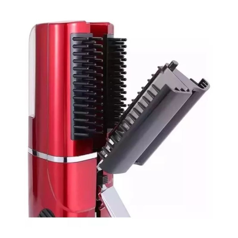 NEW LINE - Cortador Eléctrico Puntas Dañadas y Horquetillas Recargable USB Rojo