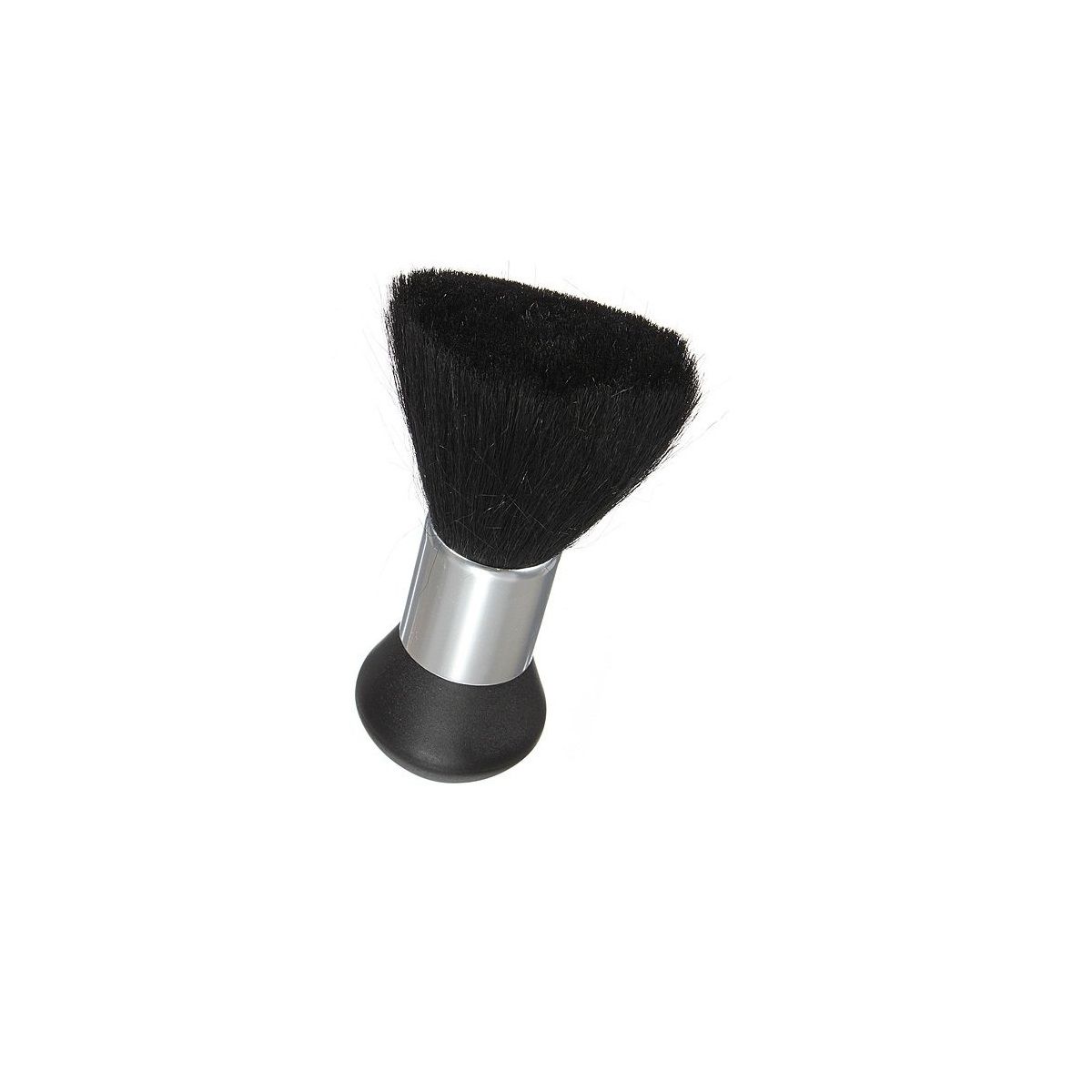 GENERICO - Botapelo para Barbería o Peluquería Mango Plateado