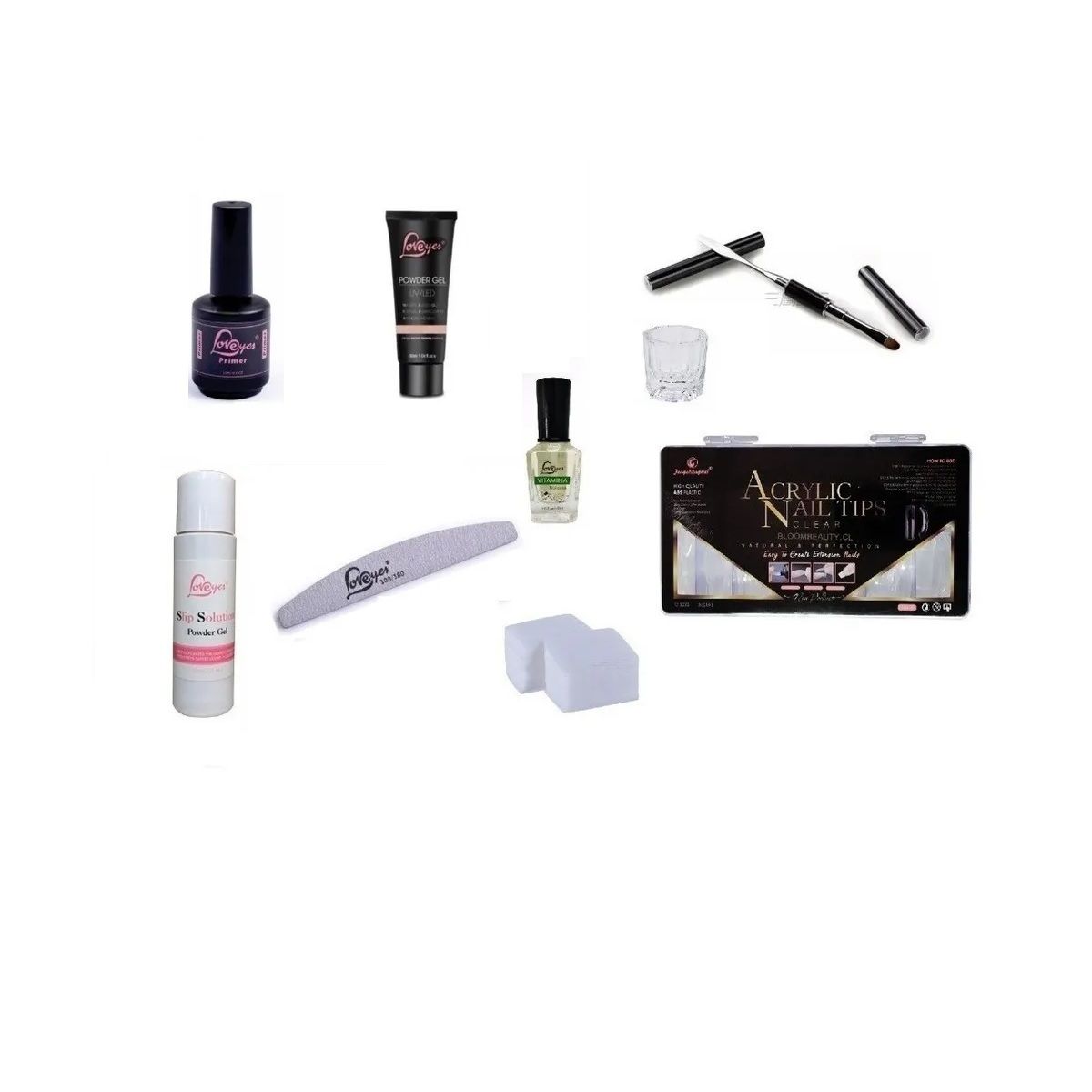 LOVEYES - Kit Polygel Básico Completo