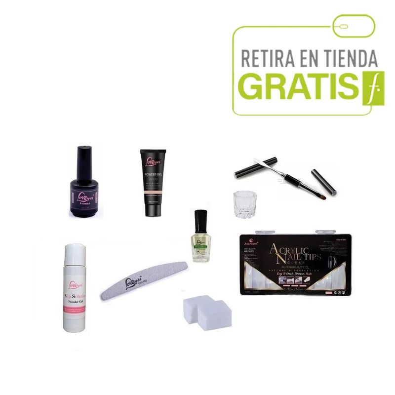 LOVEYES - Kit Polygel Básico Completo.