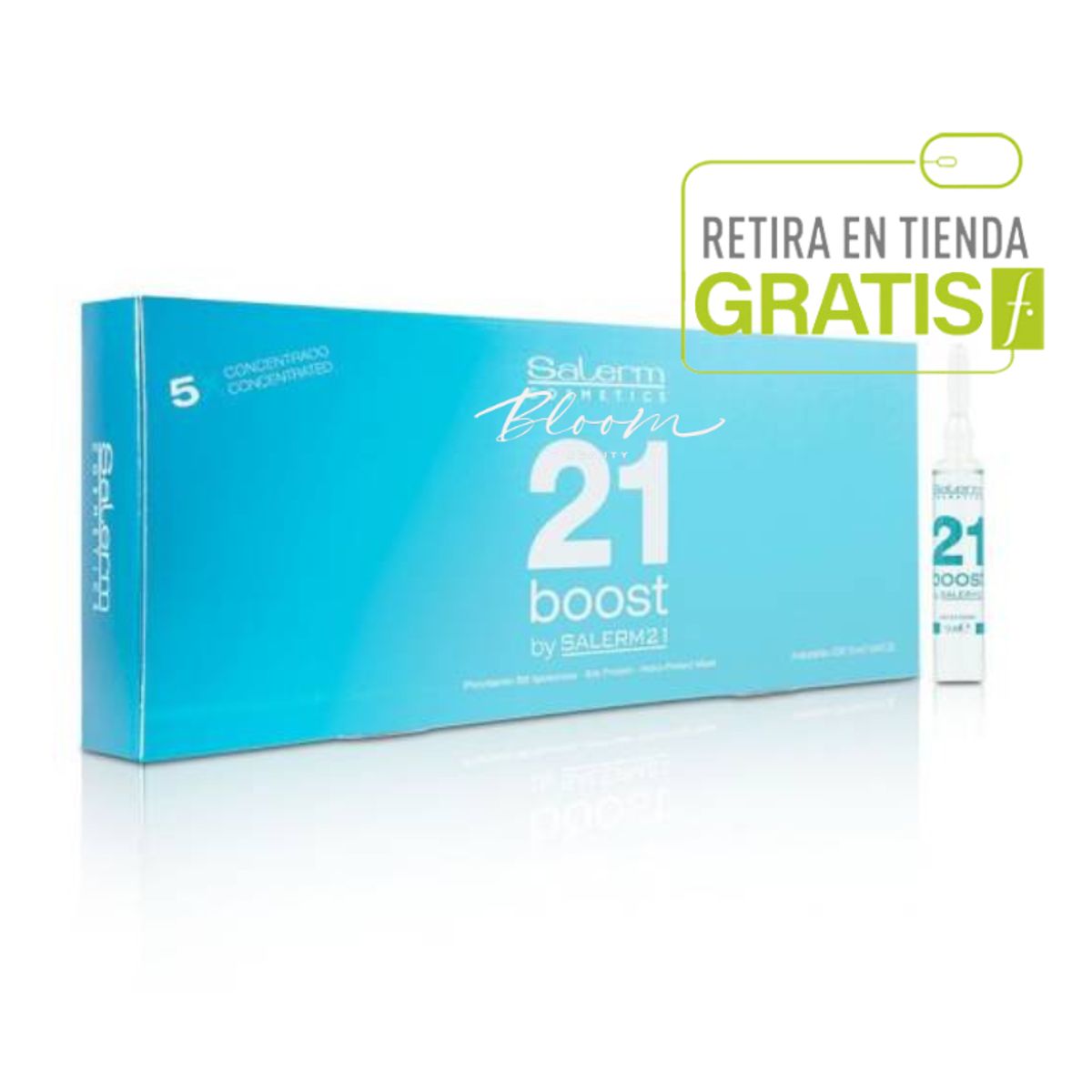 SALERM - SALERM Pack 8 Ampolla Salerm 21 Boost Reparación Intensa