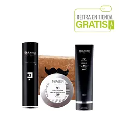SALERM - Homme Pack Barba Crema+ Shampoo+ Cera.