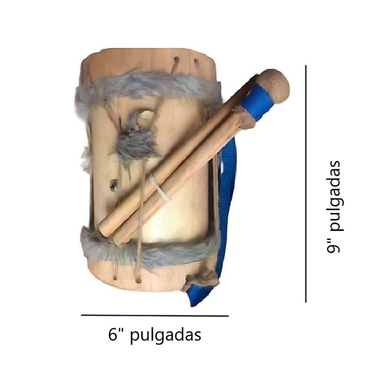 TOLIPA - Bombo Leguero 6 Infantil Fabricación Nacional